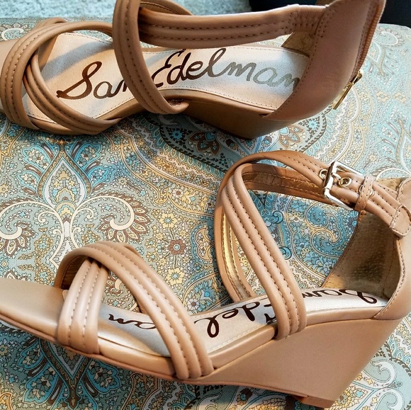 Sale! Sam Edelman Sandals Buckle Strap - Picture 2 of 8